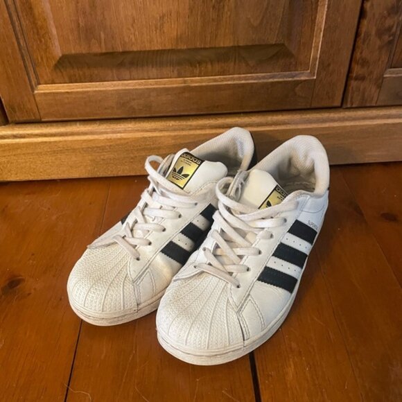 Adidas Originals White Sneakers Running Shoes - Picture 7 of 9